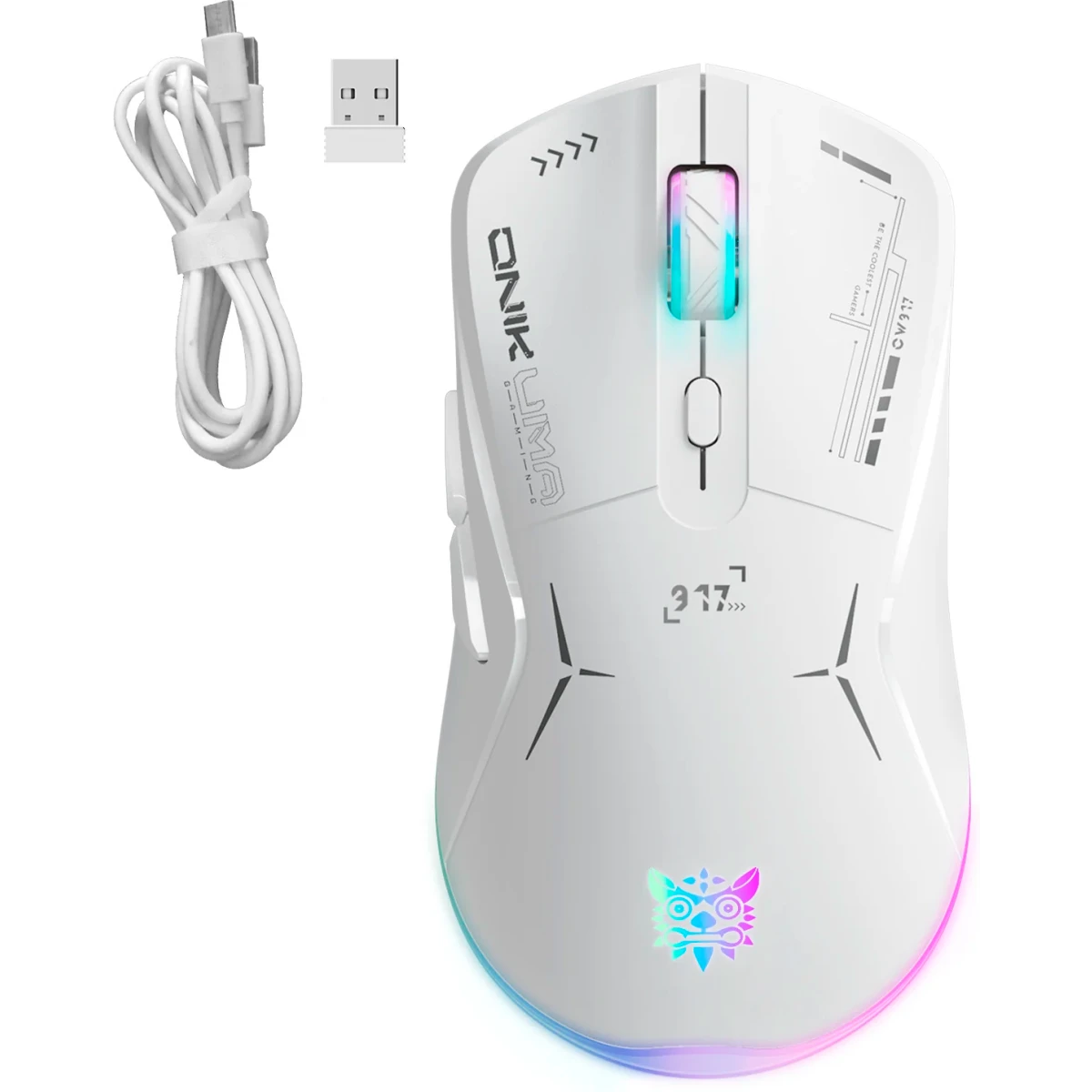 Мышь ONIKUMA CW917 White