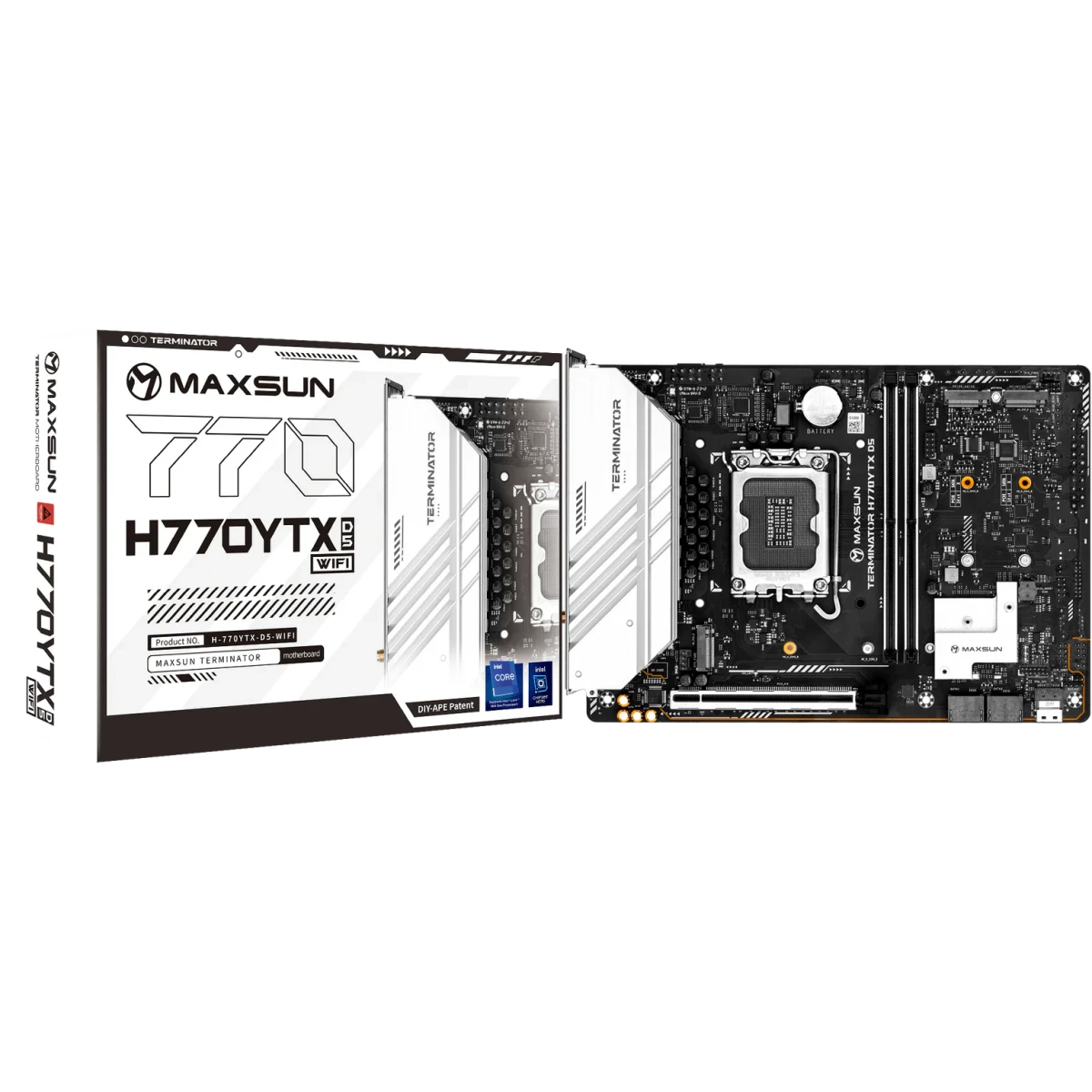 Материнская плата Maxsun Terminator H770YTX D5 WIFI - MS-Terminator H770YTX D5 WIFI - фото 6