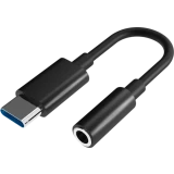 Переходник USB - 3.5 Jack (F), 0.11м, Defender JACK03-01 (87304)