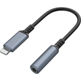 Переходник Lightning - 3.5 Jack, 0.13м, Defender JACK03-02 PRO (87305)
