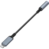 Переходник Lightning - 3.5 Jack, 0.13м, Defender JACK03-02 PRO (87305)