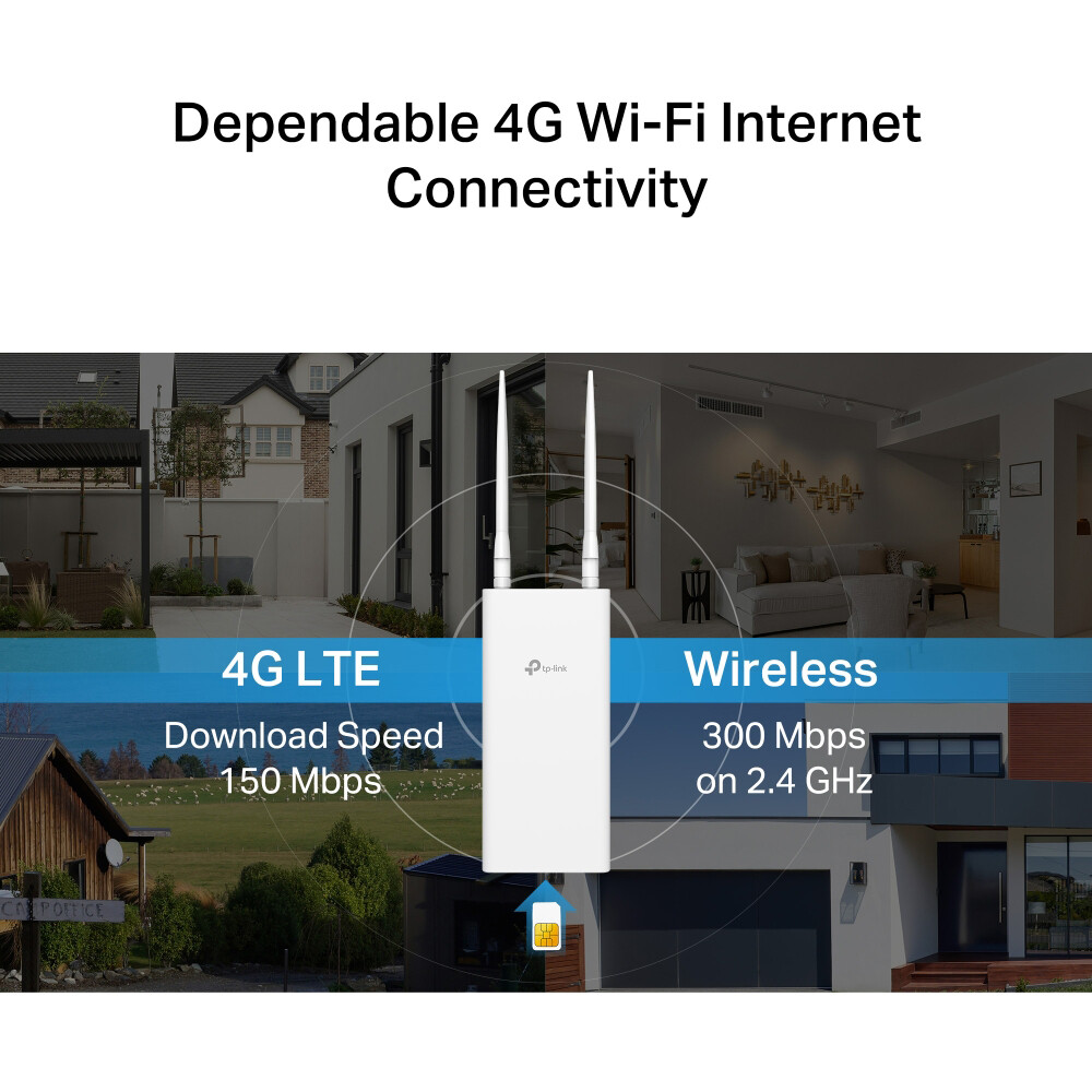 Wi-Fi маршрутизатор (роутер) TP-Link TL-MR100-OUTDOOR - фото 6