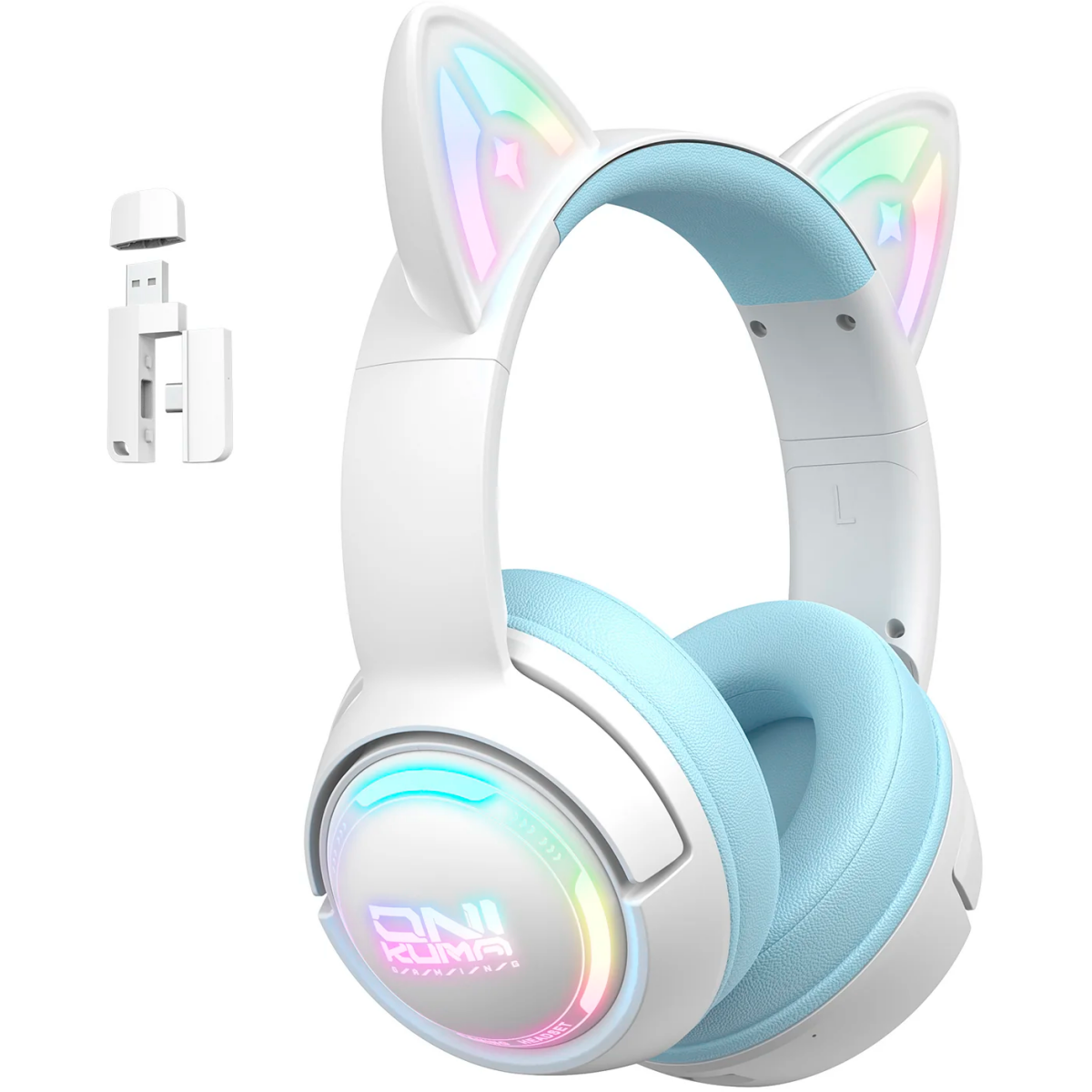 Гарнитура ONIKUMA GT838 White/Blue