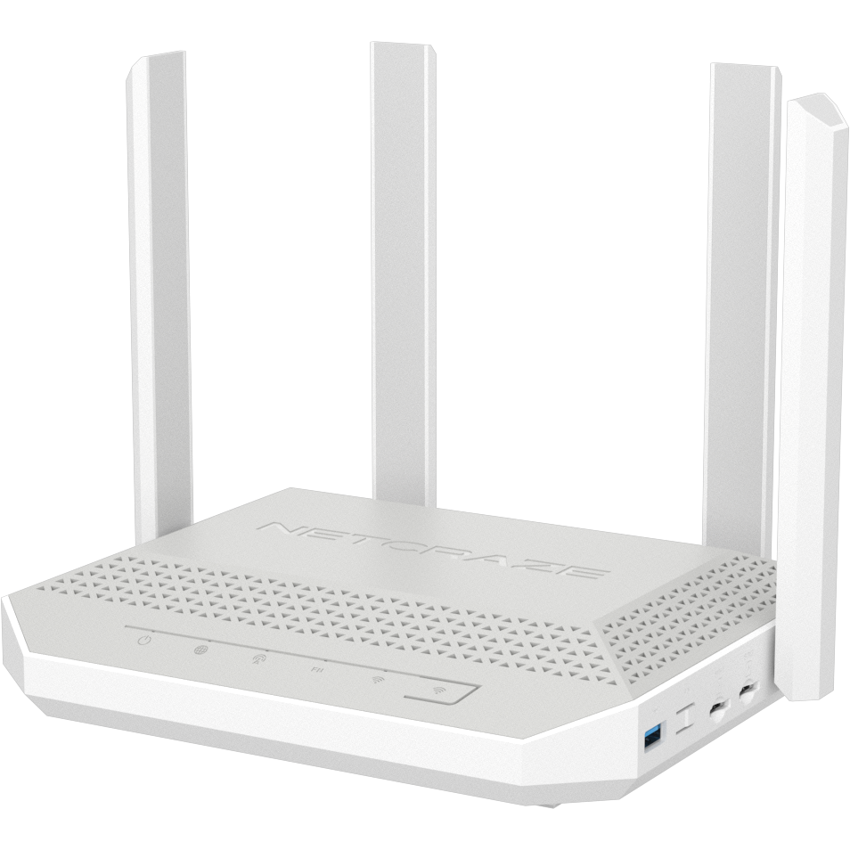 Wi-Fi маршрутизатор (роутер) Netcraze Hopper 4G+ (NC-2312)