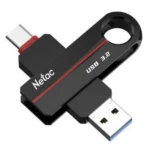 USB Flash накопитель 64Gb Netac US18 Black (NT03US18C-064G-32BK)