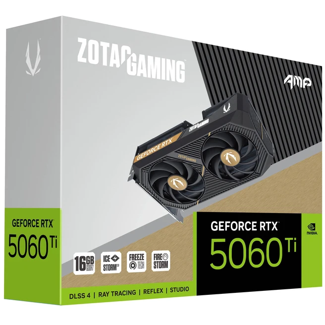 Видеокарта NVIDIA GeForce RTX 5060 Ti Zotac AMP 16Gb (ZT-B50620F-10M) - фото 6