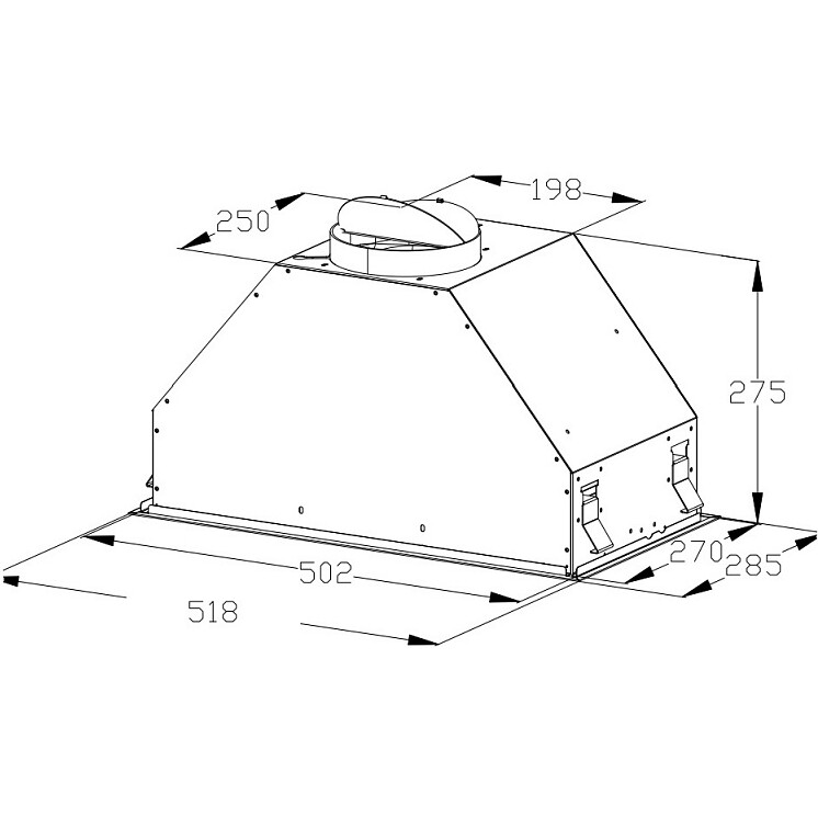 Вытяжка Korting KHI 6828 GN - фото 3