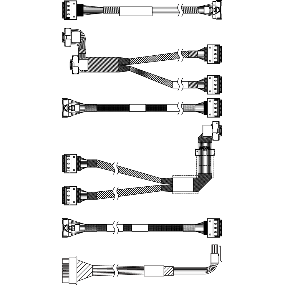 Комплект кабелей Lenovo 4X97A82932