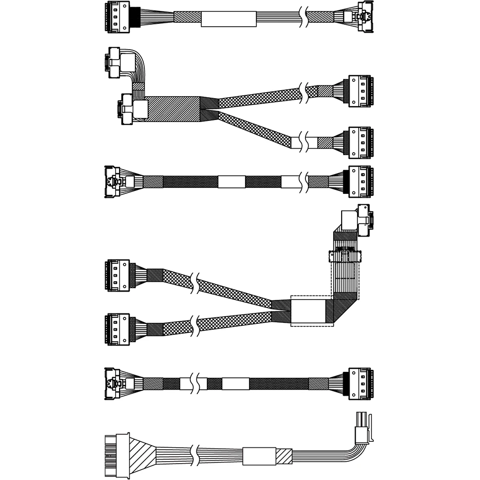 Комплект кабелей Lenovo 4X97A82932