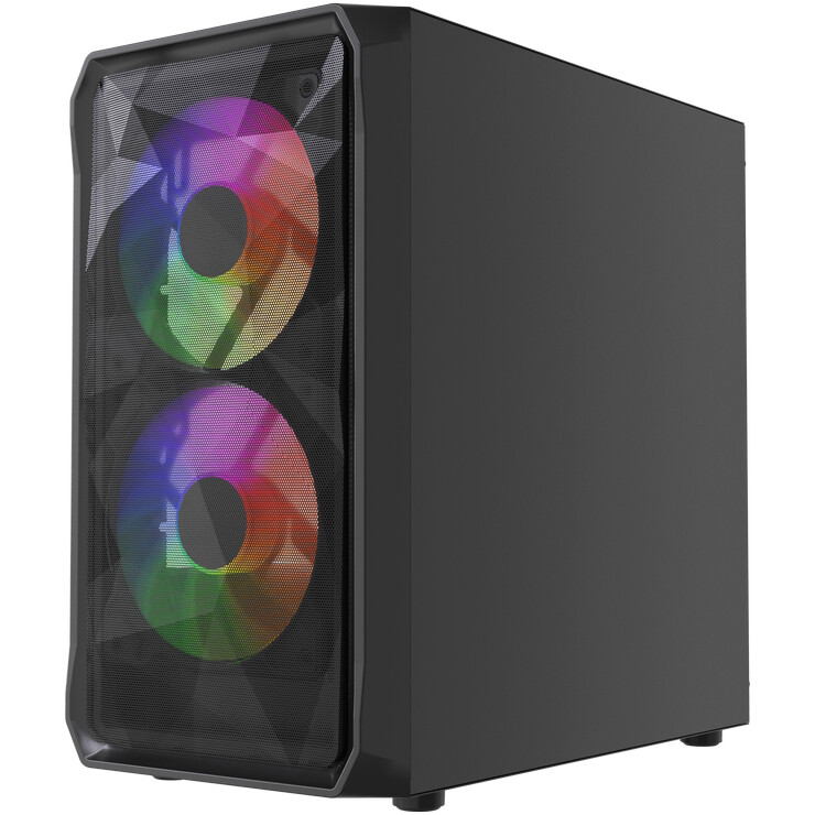 Корпус Powercase Mistral Micro A3B ARGB V2 Black - CMMAB-A3-V2 - фото 3