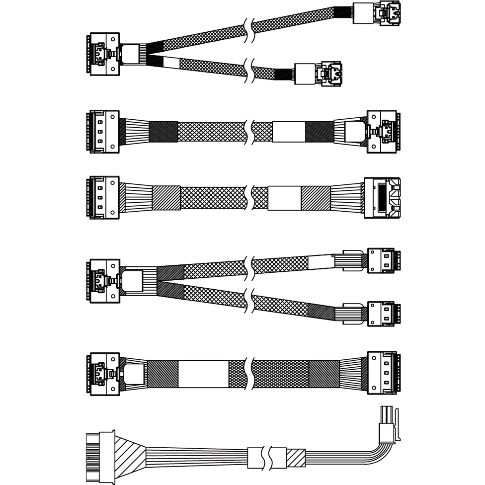 Комплект кабелей Lenovo 4X97A82933