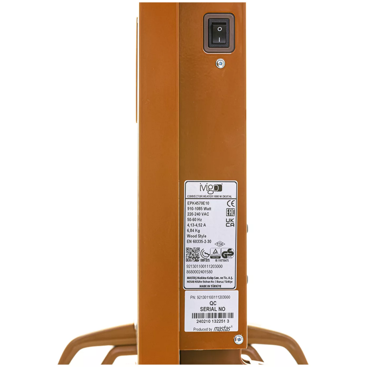 Конвектор iVigo EPK4570E10 Wood - фото 8