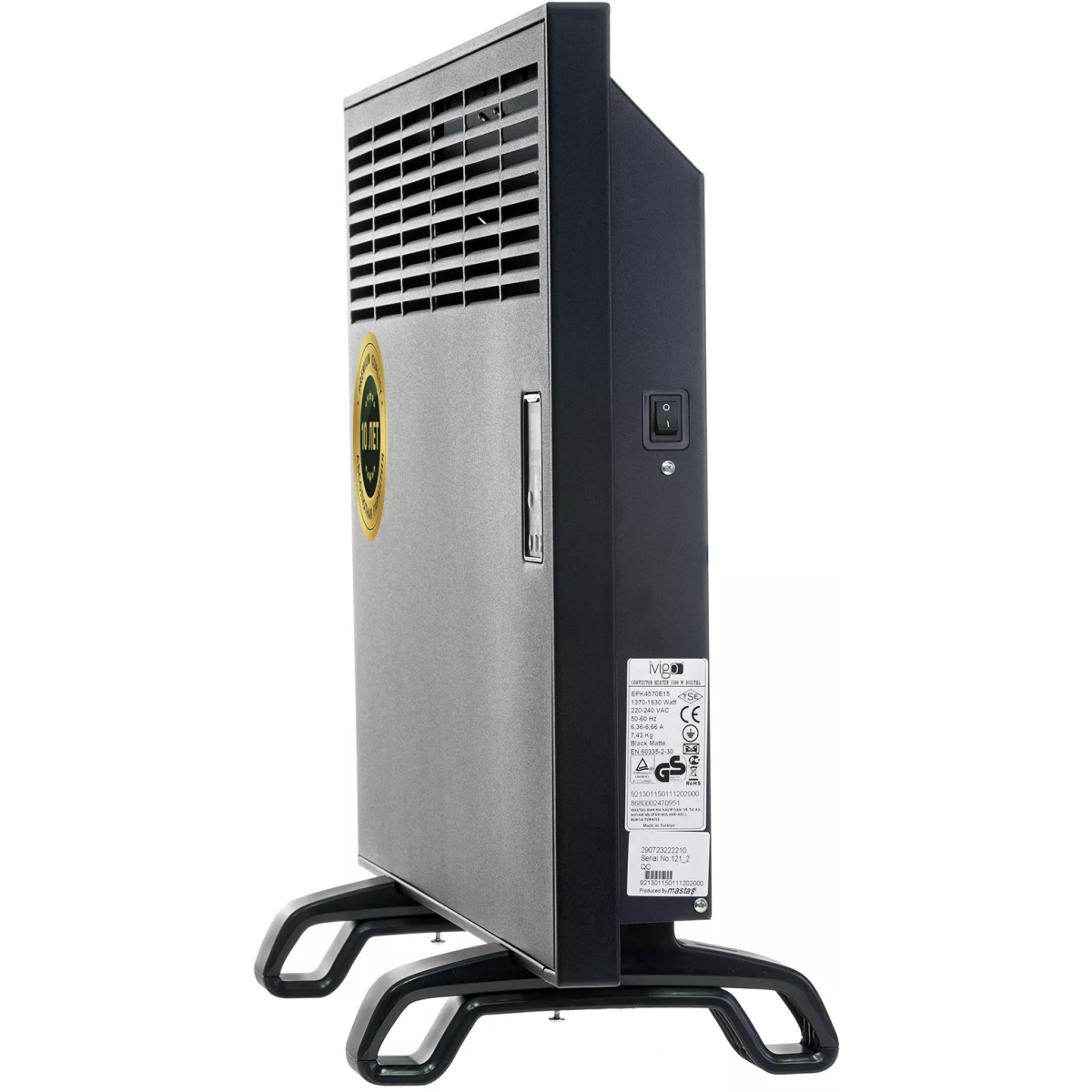 Конвектор iVigo EPK4570E15 Black - фото 5