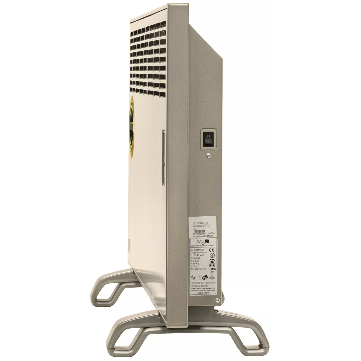 Конвектор iVigo EPK4590E20 Champagne - фото 6