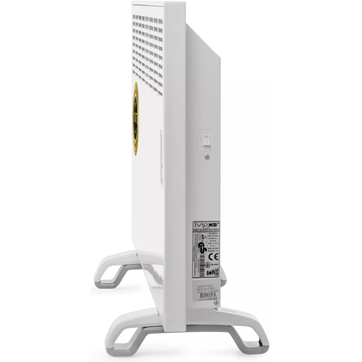 Конвектор iVigo EPK4590E25 White - фото 4