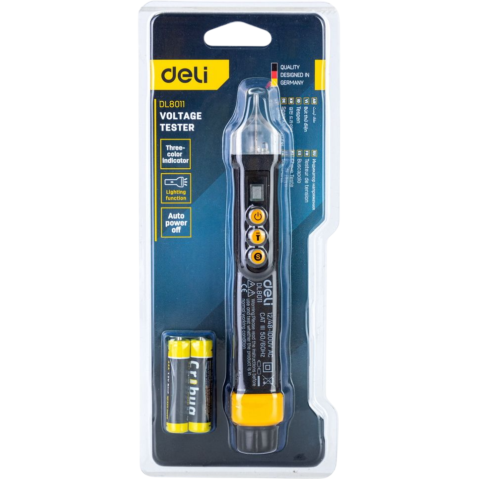 Детектор напряжения Deli DL8011 - фото 3