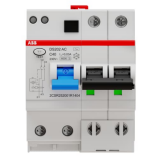 Автоматический выключатель дифференциального тока ABB DS202 AC-C40/0.03 (2CSR252001R1404)