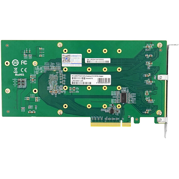 Переходник PCI-E - M.2 LR-LINK (Linkreal) LRNV9541-4IR - фото 3