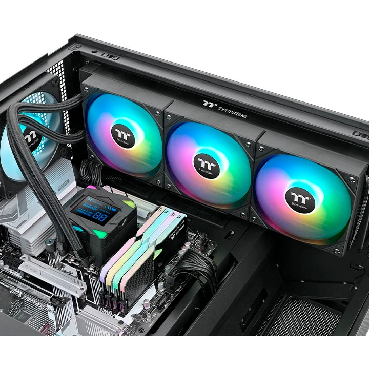 Система жидкостного охлаждения Thermaltake LA360-S ARGB Sync AIO Liquid Cooler - CL-W462-PL12SW-A - фото 5