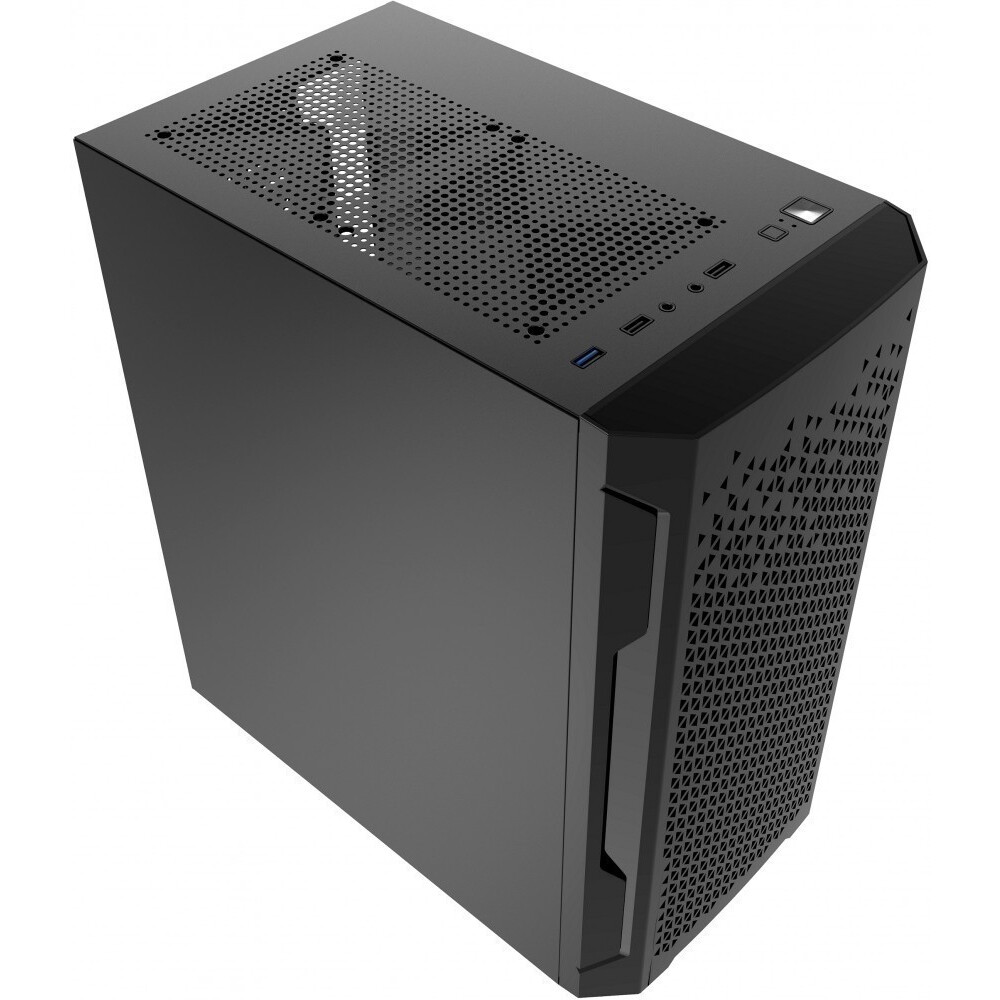 Корпус Powercase Mistral Micro Z2B SI Black - CMIMZB-F2SI - фото 3
