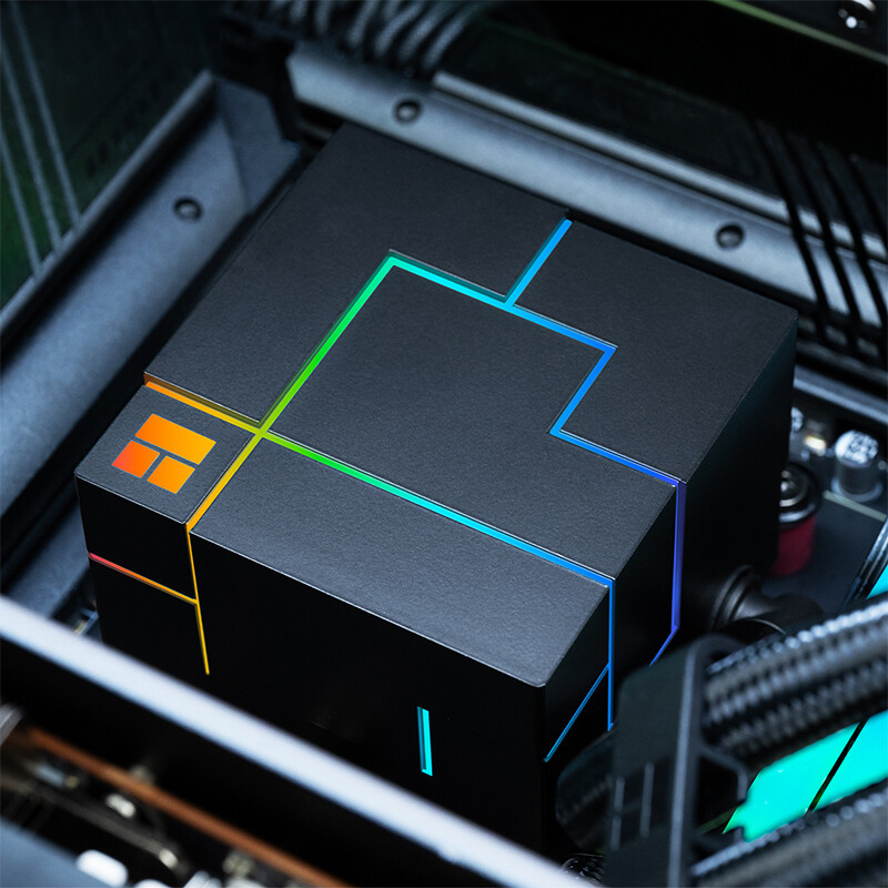 Система жидкостного охлаждения Thermalright Core Matrix 360 Black V3 - C-MATRIX-360-BL-V3 - фото 4