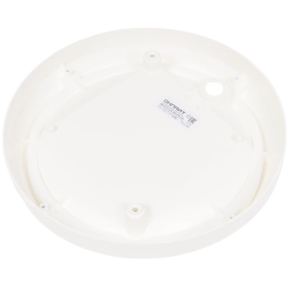 Светильник ОНЛАЙТ OBL-R1-12-6.5K-WH-IP65-LED - 61194 - фото 3
