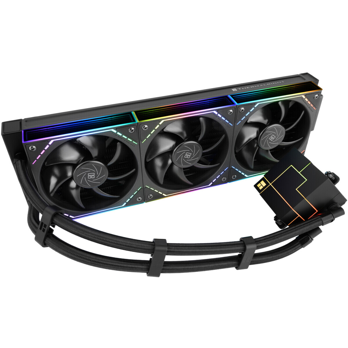 Система жидкостного охлаждения Thermalright Core Matrix 360 Black V2 - C-MATRIX-360-BL-V2 - фото 2
