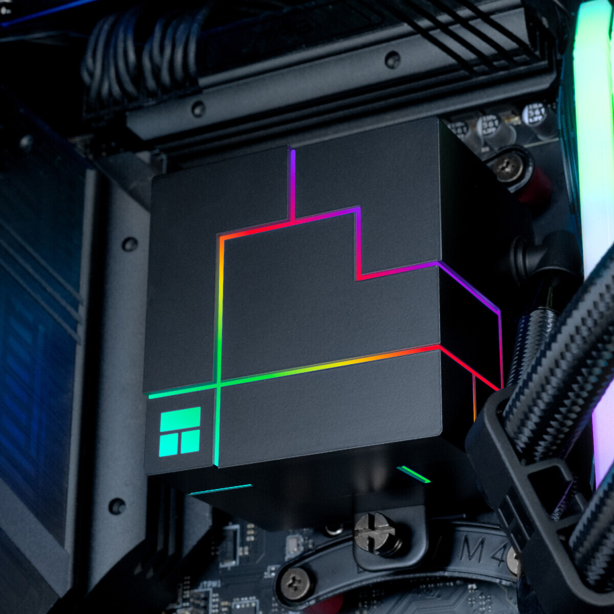 Система жидкостного охлаждения Thermalright Core Matrix 360 Black V2 - C-MATRIX-360-BL-V2 - фото 6