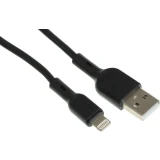 Кабель USB - Lightning, 1м, BoraSCO 38519 Black