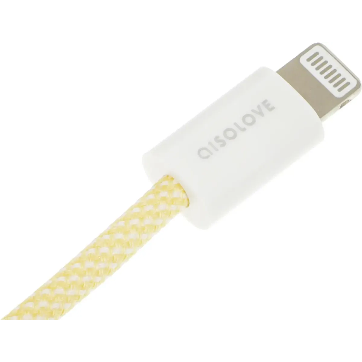 Кабель USB Type-C - Lightning, 1м, SOLOVE DW6 Yellow - фото 3