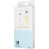 Кабель USB Type-C - Lightning, 1м, SOLOVE DW6 Yellow