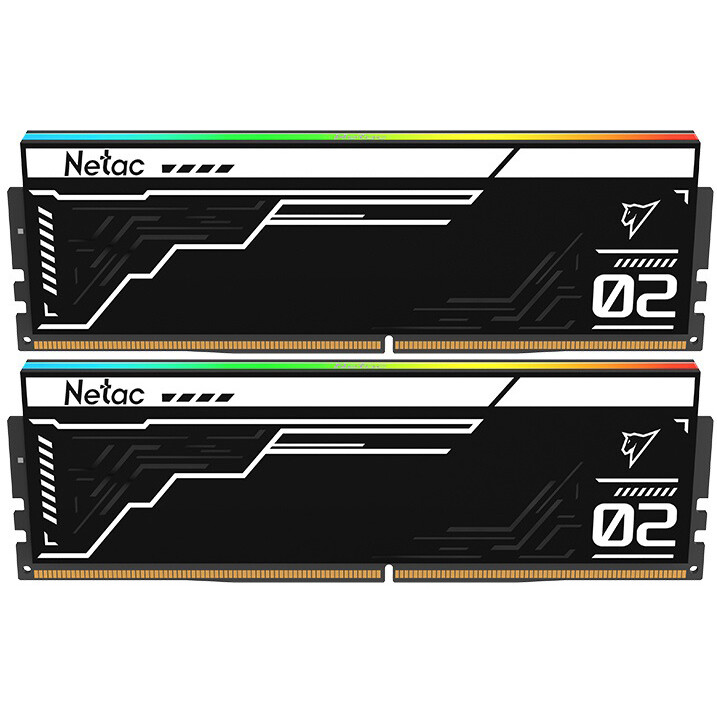 Оперативная память 32GB DDR5 7600MHz Netac Shadow II RGB (NTS2D5P76DP-32K) (2x16GB KIT)