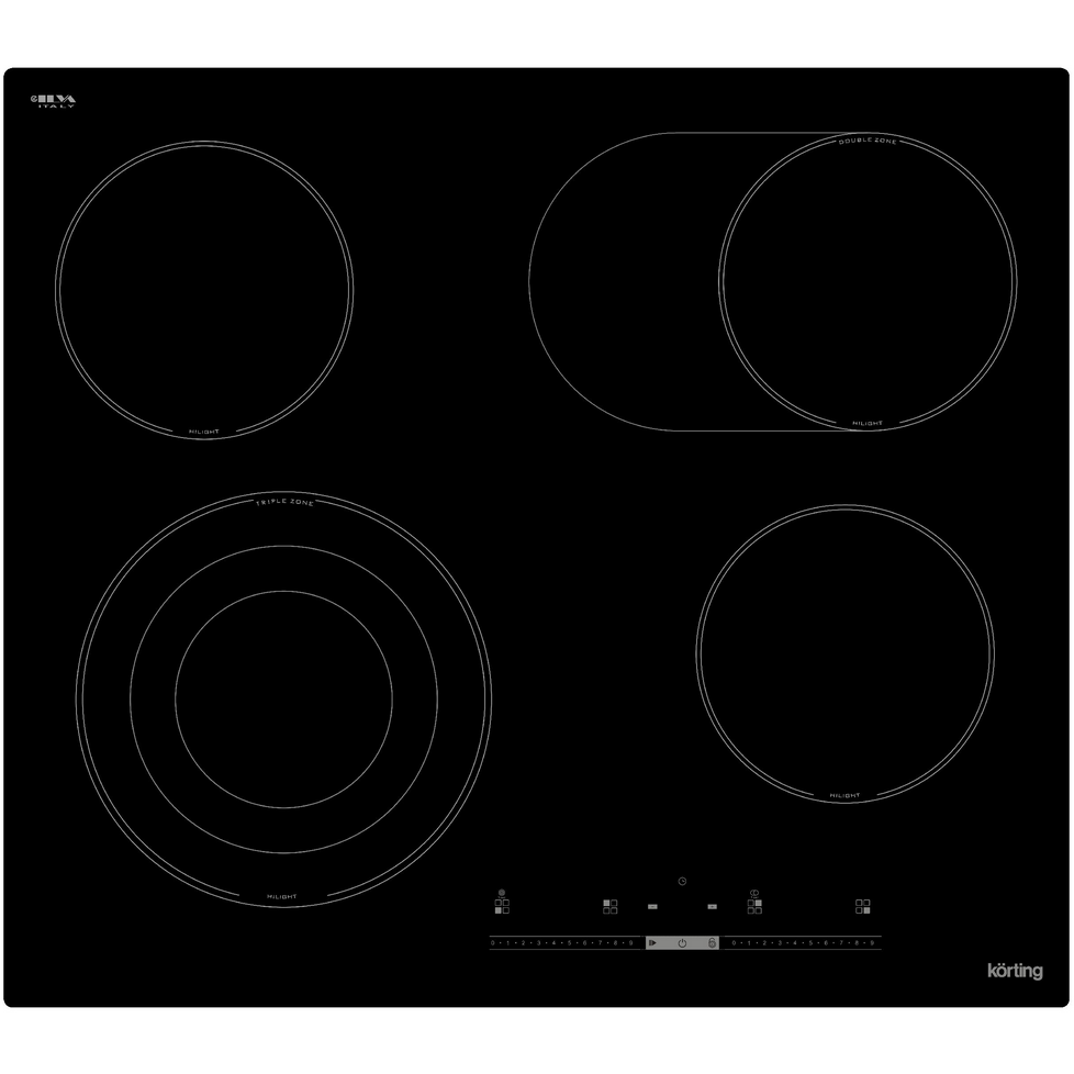 Электрическая варочная панель Korting HK 63910 B