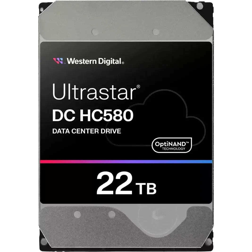 Жёсткий диск 22Tb SATA-III WD Ultrastar DC HC580 (WUH722422ALE604) - фото 2