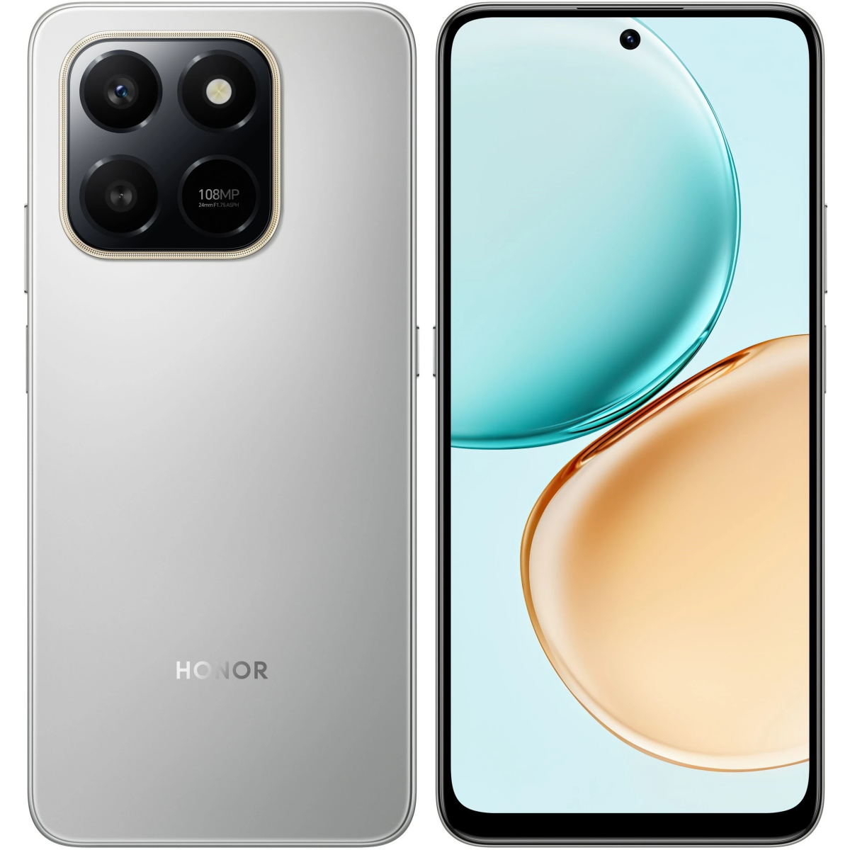 Смартфон Honor X7d 8/256GB Meteor Silver (LGN-LX1)