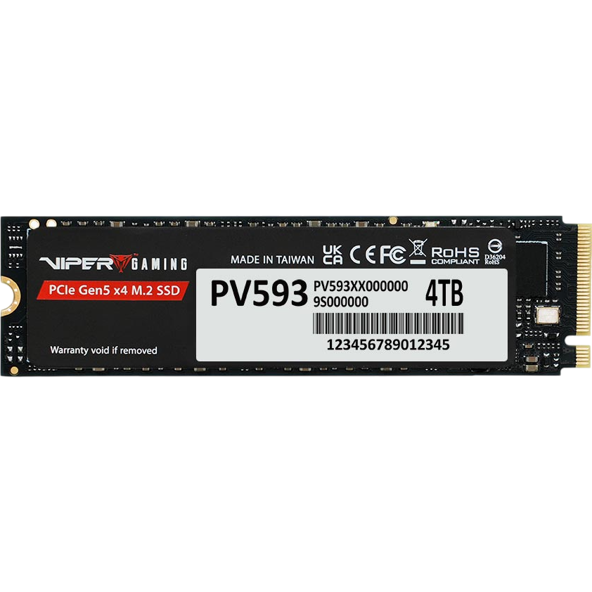 Накопитель SSD 4Tb Patriot Viper PV593 (PV593P4TBM28H) - фото 2
