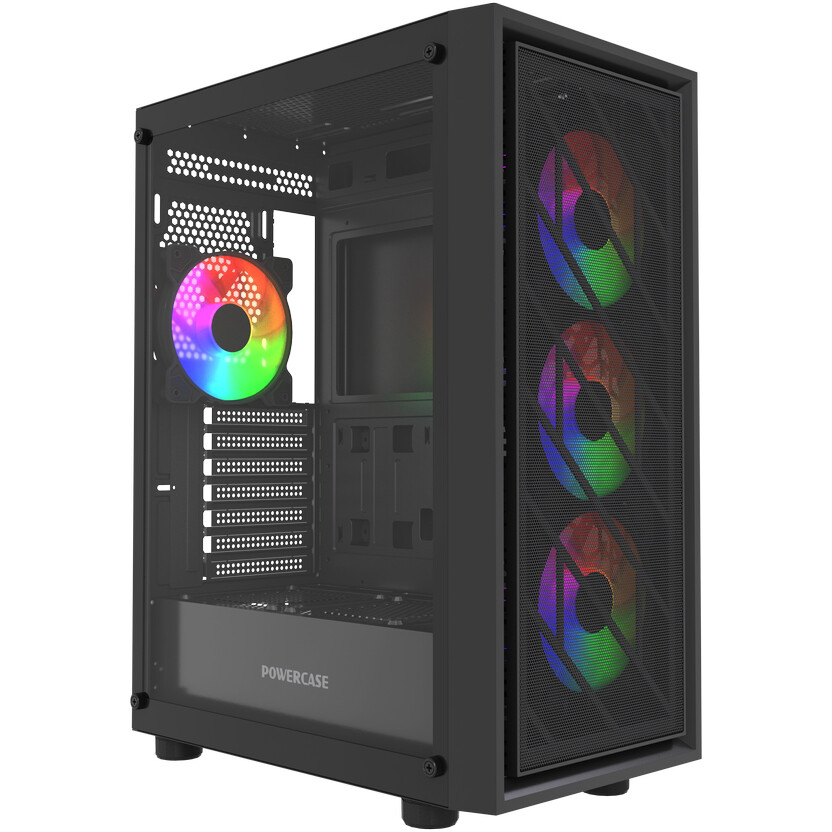 Корпус Powercase Mistral EA16 Black - CMAEA16-L4