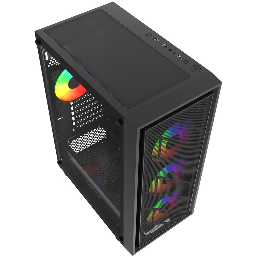 Корпус Powercase Mistral EA16 Black - CMAEA16-L4 - фото 3