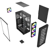 Корпус Powercase Mistral EA16 Black (CMAEA16-L4)
