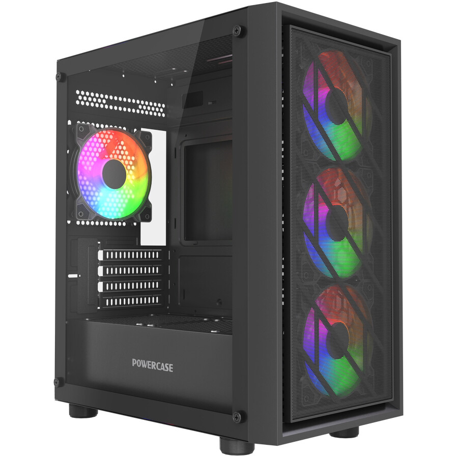 Корпус Powercase Mistral Micro EM16 Black - CMMEM16B-L4