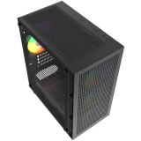 Корпус Powercase Mistral Micro EM17 Black (CMMEM17B-A4)