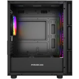 Корпус Powercase Mistral Micro EM17 Black (CMMEM17B-A4)