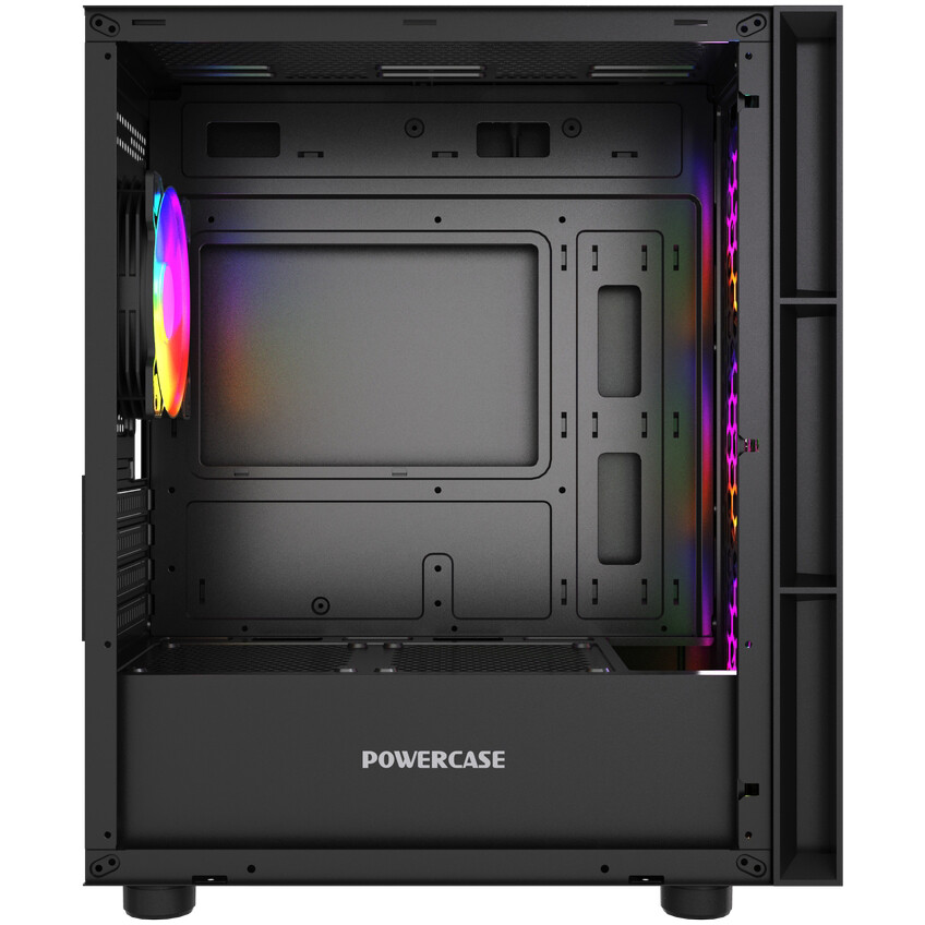 Корпус Powercase Mistral Micro EM17 Black - CMMEM17B-A4 - фото 4