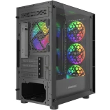 Корпус Powercase Mistral Micro EM17 Black (CMMEM17B-A4)