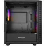 Корпус Powercase Mistral Micro EM18 Black (CMMEM18B-A3)