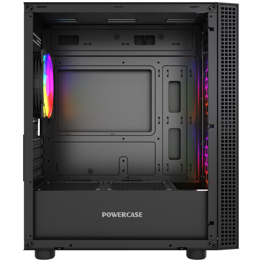 Корпус Powercase Mistral Micro EM18 Black - CMMEM18B-A3 - фото 4