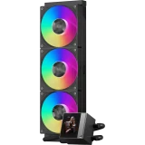 Система жидкостного охлаждения PCcooler DC360 Pro ARGB Display Black (DC360Pro-BKAWXY-GL)