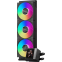 Система жидкостного охлаждения PCcooler DC360 Pro ARGB Display Black - DC360Pro-BKAWXY-GL - фото 2