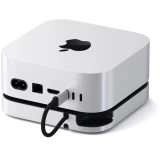 Док-станция Satechi Mac Mini M4 Stand & Hub with SSD Enclosure (ST-GNMMES)