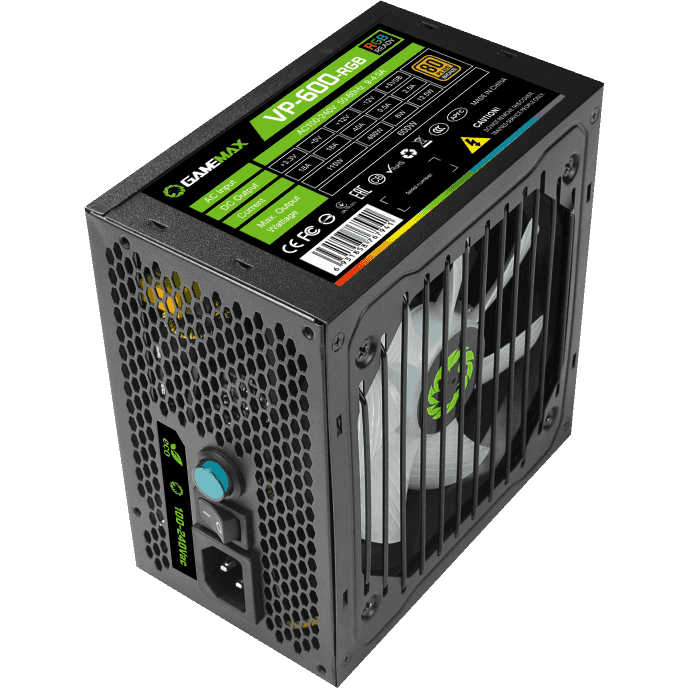 Блок питания 600W GameMax VP-600-RGB - фото 4